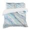 Designart Blue Silver Spring II Farmhouse Duvet Cover Set